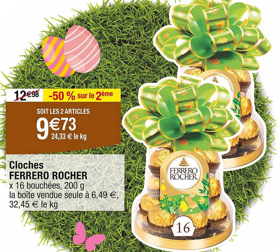 cloches ferrero rocher