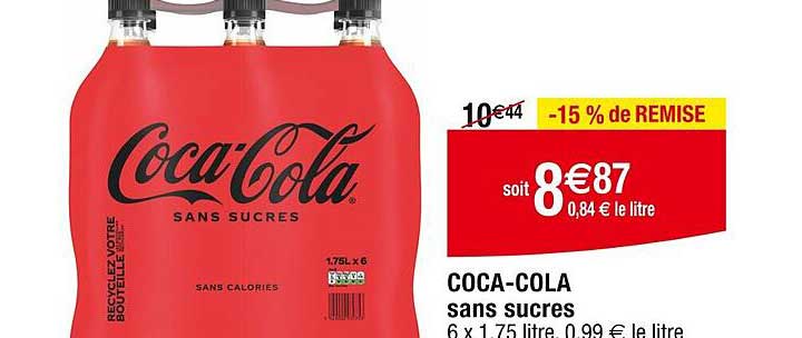 coca-cola sans sucres