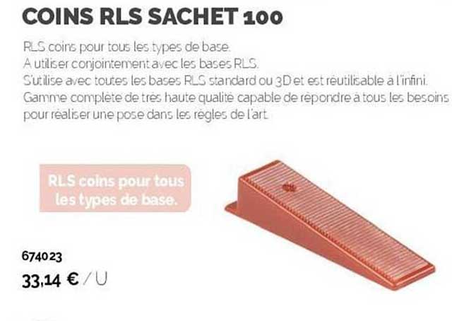 coins rls ssachet 100