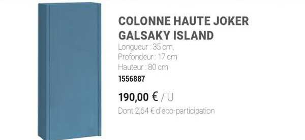 Colonne Haute Joker Galsaky Island