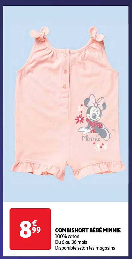 Combishort Bébé Minnie