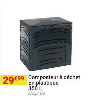 composteur à déchet en plastique