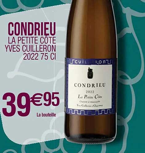condrieu la petite côte yves cuilleron 2022 75 cl