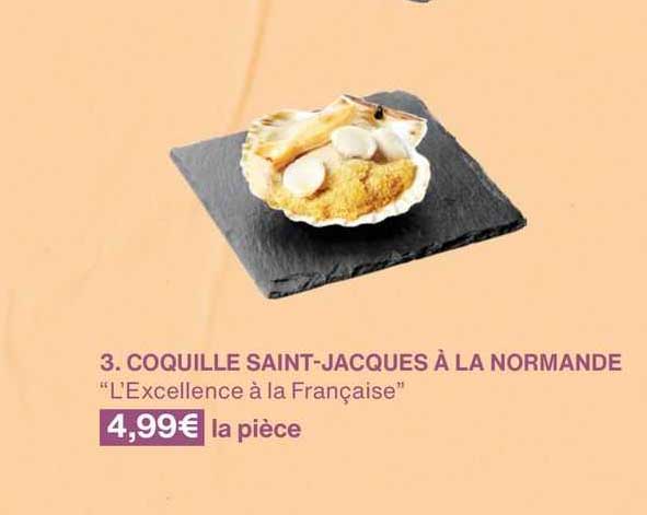 coquille saint-jacques à la normande
