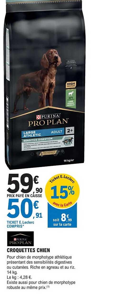 Croquettes Chien Purina Pro Plan