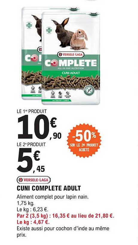 cuni complète adult versele-laga