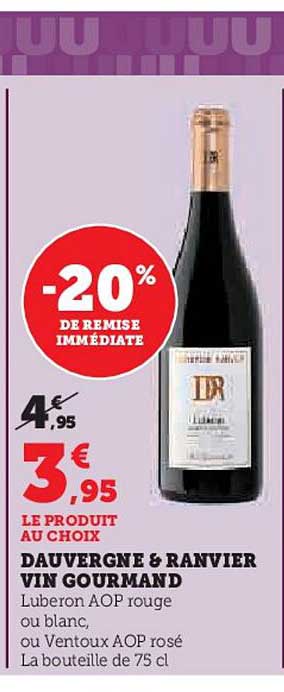 dauvergne & ranvier vin gourmand