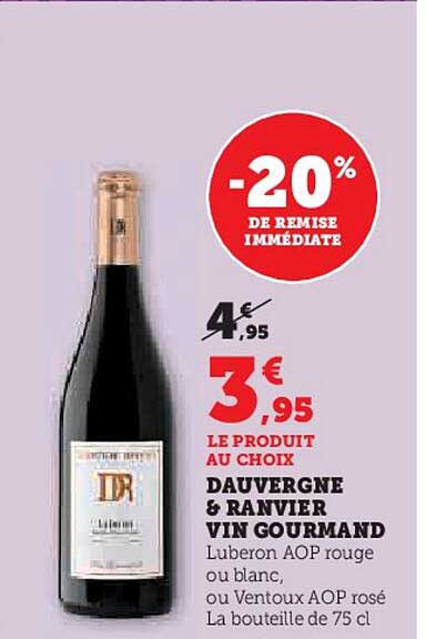 dauvergne & ranvier vin gourmand