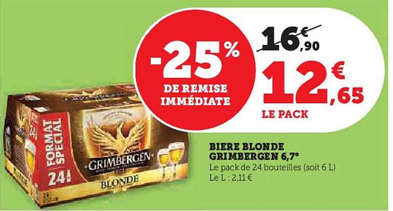 °b,iere Blonde Grimbergen