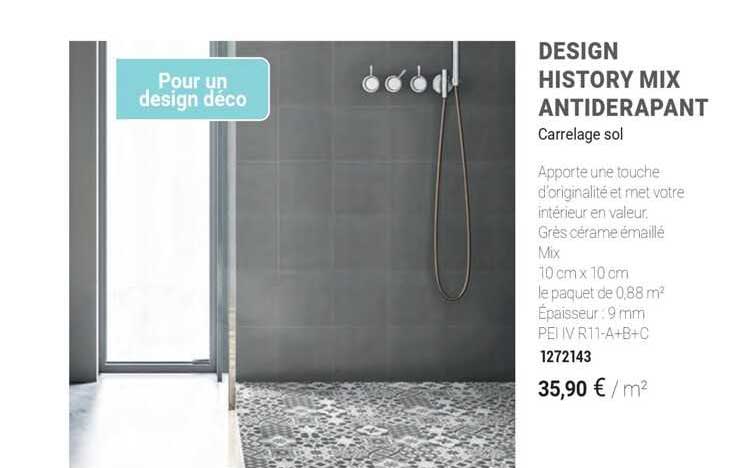 design history mix antidérapant