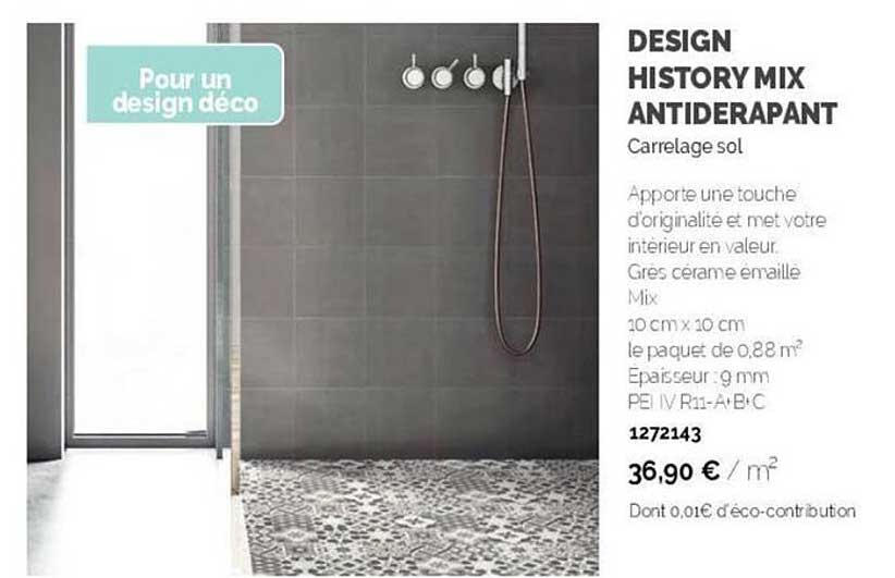 design history mix antiderapant