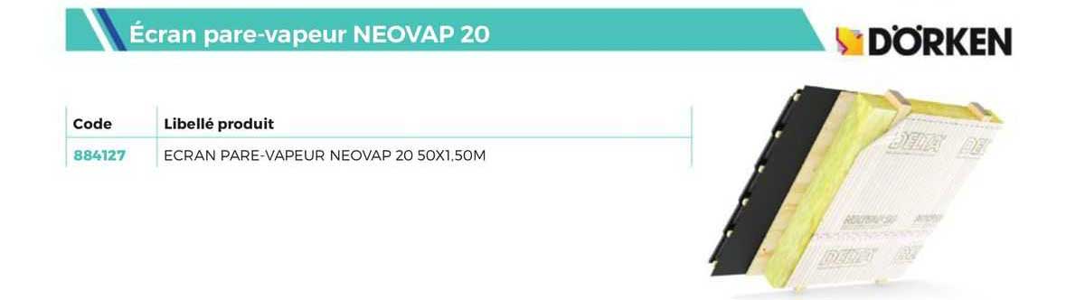 Dörken écran Pare-vapeur Neovap 20