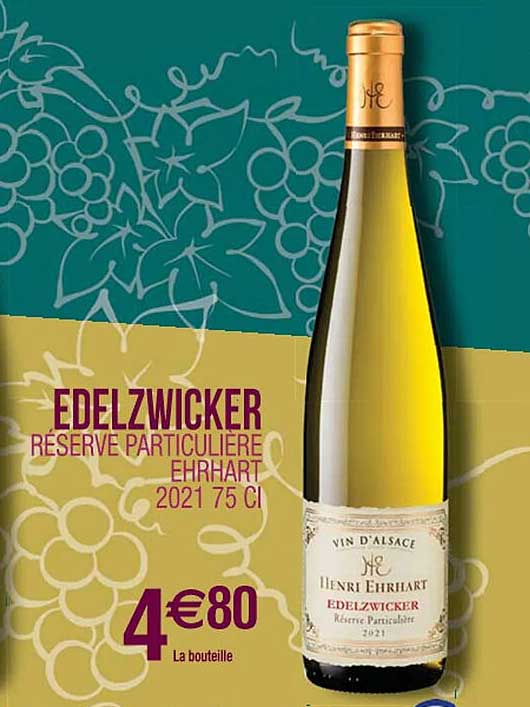 edelzwicker réserve particulière ehrhart 2021