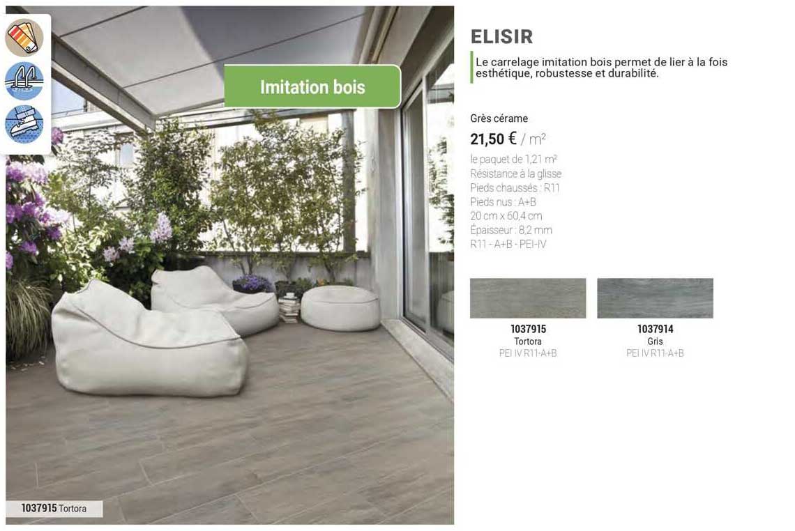 elisir grès cérame