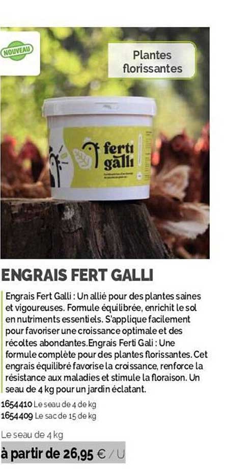 Engrais Fert Galli