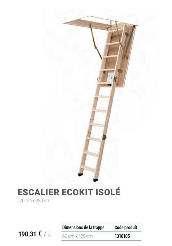 Escalier Ecokit Isolé