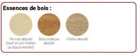 essences de bois