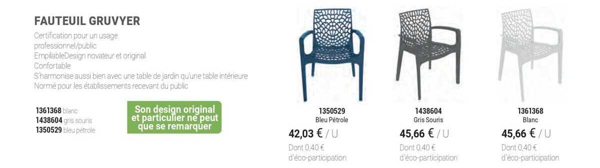 fauteuil gruvyer