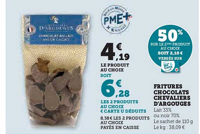 fritures chocolats chevaliers d'argouges
