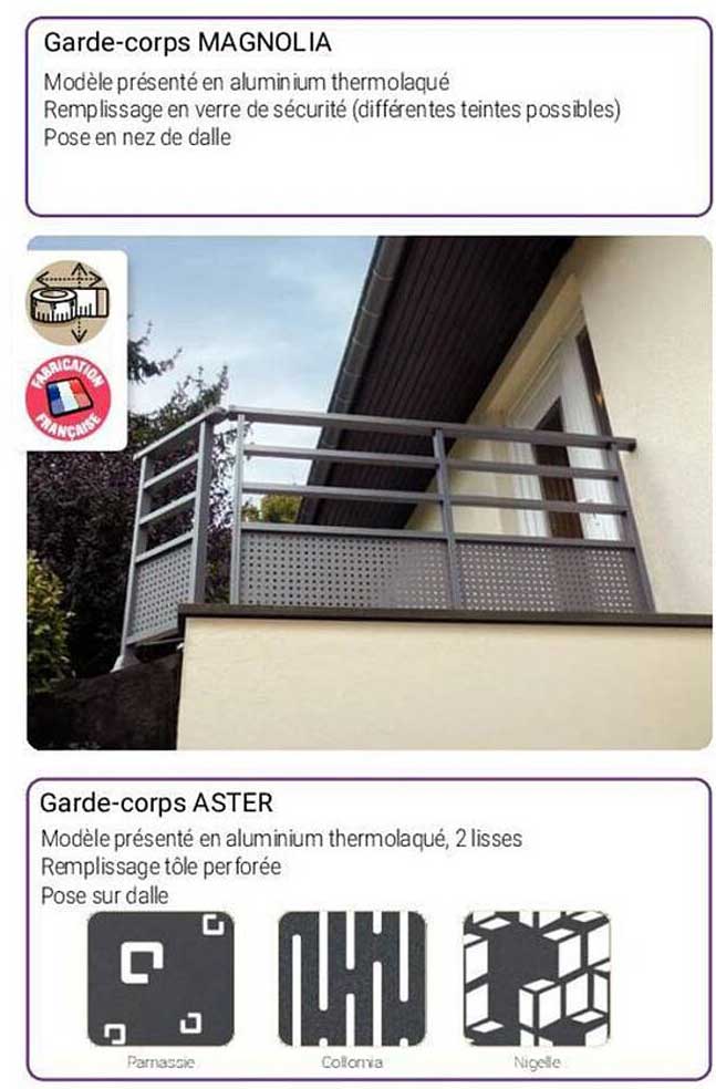 garde-corps magnolia