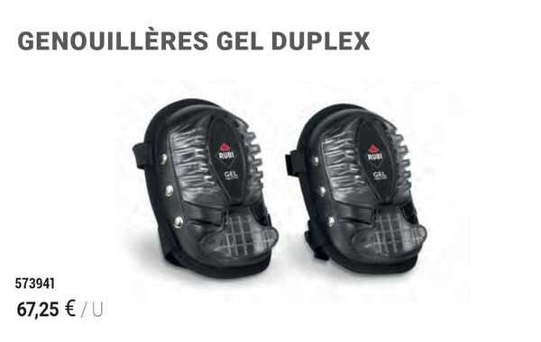 Genouillères Gel Duplex