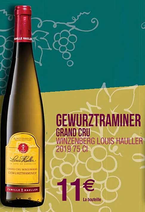 gewurztraminer grand cru winzenberg louis hauller 2019
