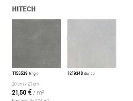 hitech grigio bianco