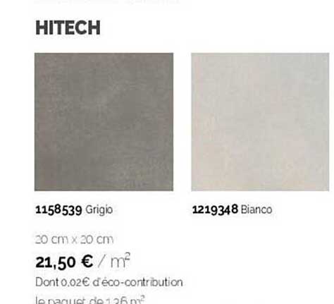 hitech grigio bianco