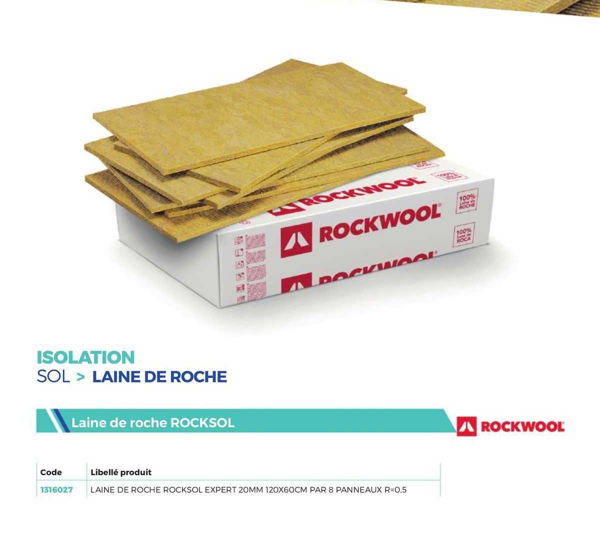 Isolation Rockwool