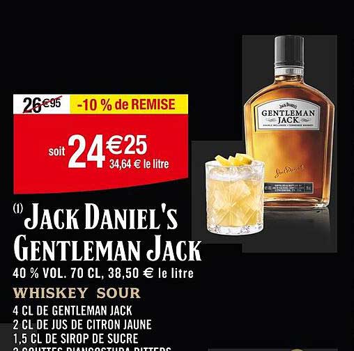 jack daniel's gentleman jack