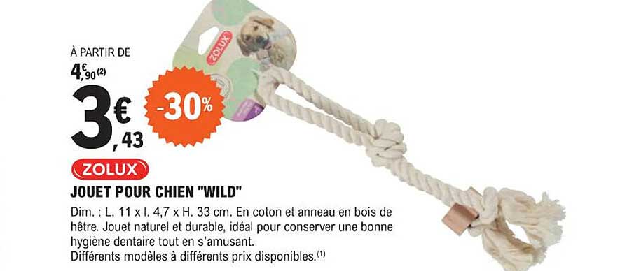 Jouet Pour Chien "wild" Zolux