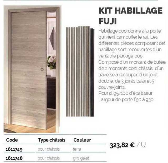 kit habillage fuji