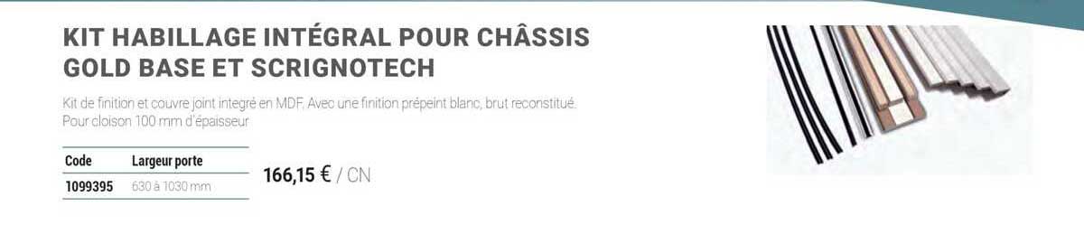 kit habillage intégral pour châssis gold base et scrignotech