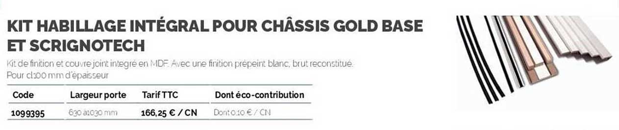 kit habillage intégral pour châssis gold base et scrignotech