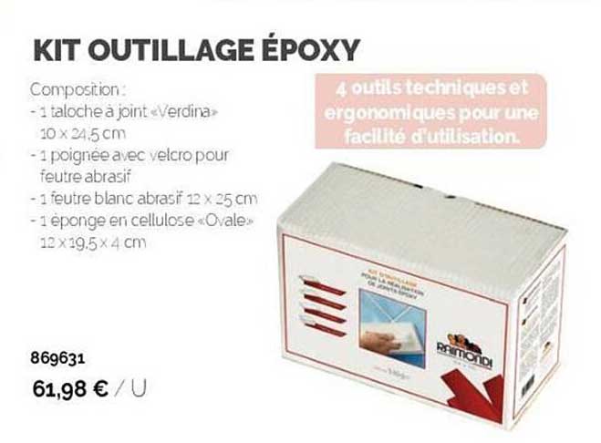 kit outillage époxy