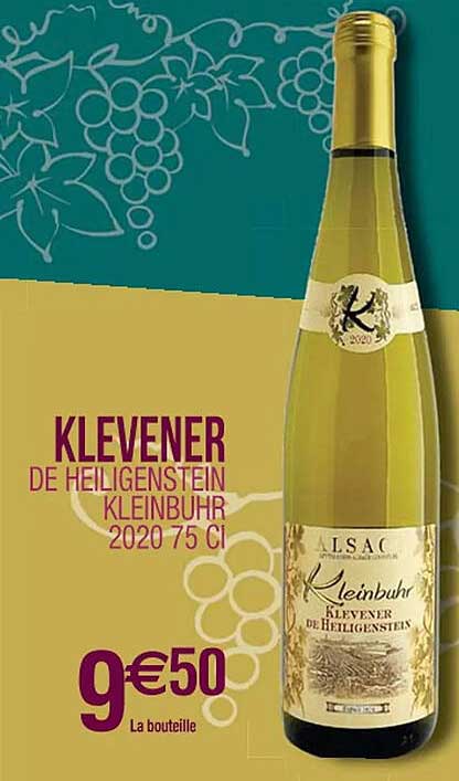 klevener de heiligenstein kleinbuhr 2020