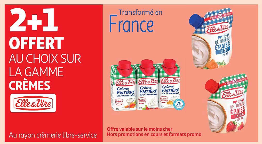 La Gamme Crèmes Elle & Vire