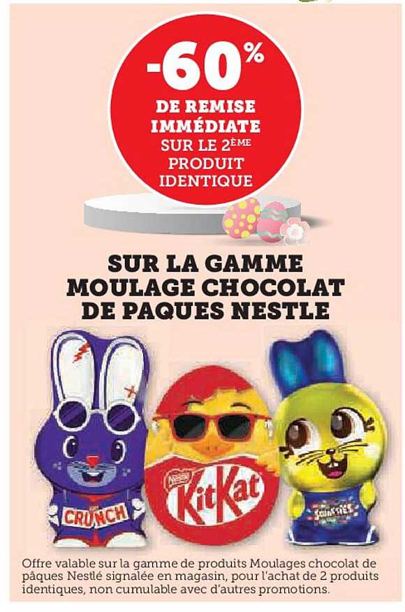 La Gamme Moulage Chocolat De Pâques Nestlé