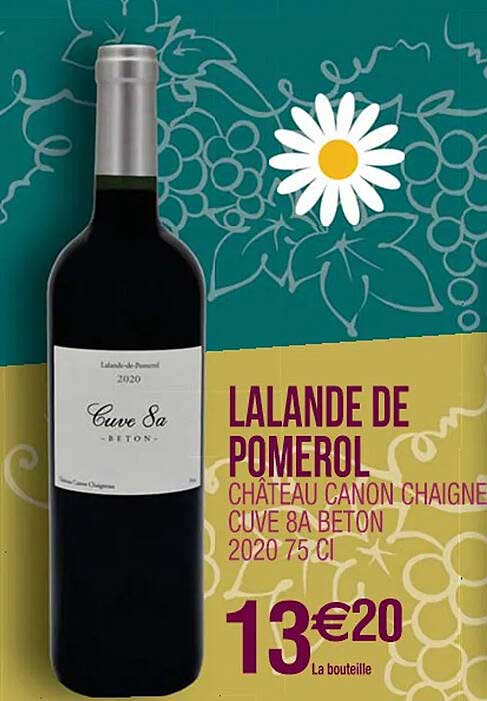 lalande de pomerol château canon chaigne cuve 8a beton 2020