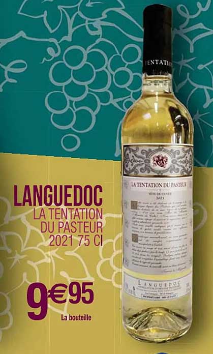 languedoc la tentation du pasteur 2021 75 cl