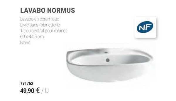 lavabo normus