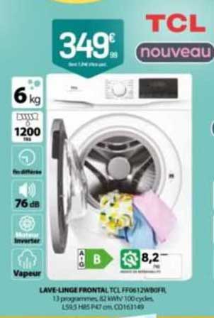 lave-linge frontal tcl