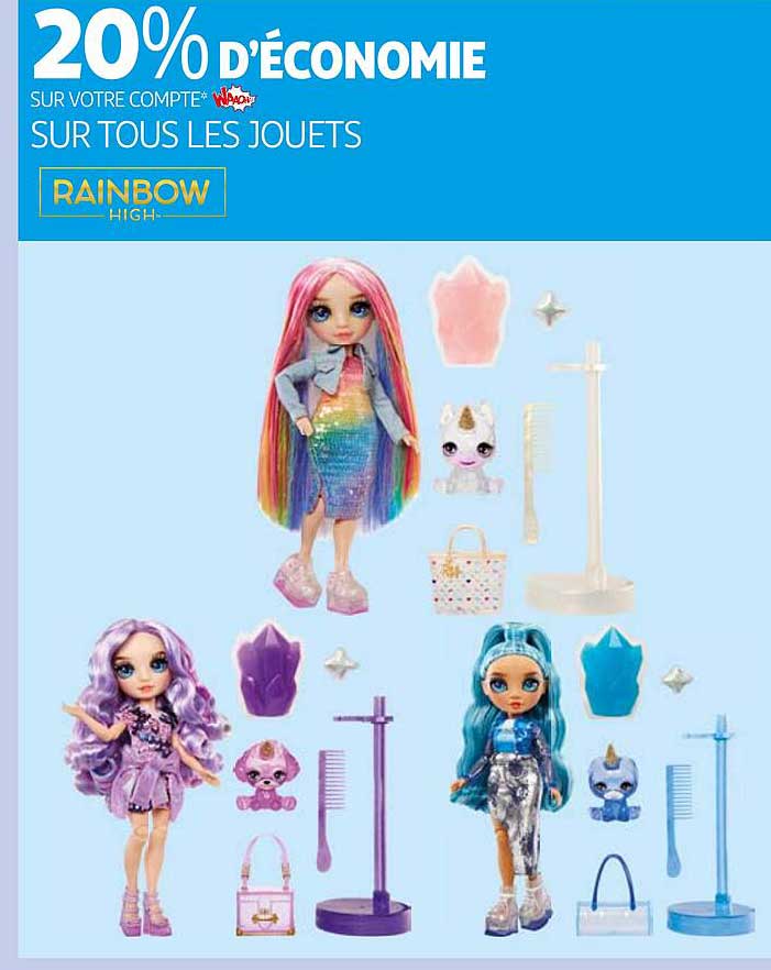 les jouets rainbow high