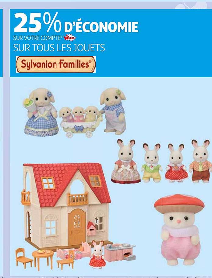 les jouets sylvanian families