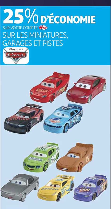 les miniatures, garages et pistes cars