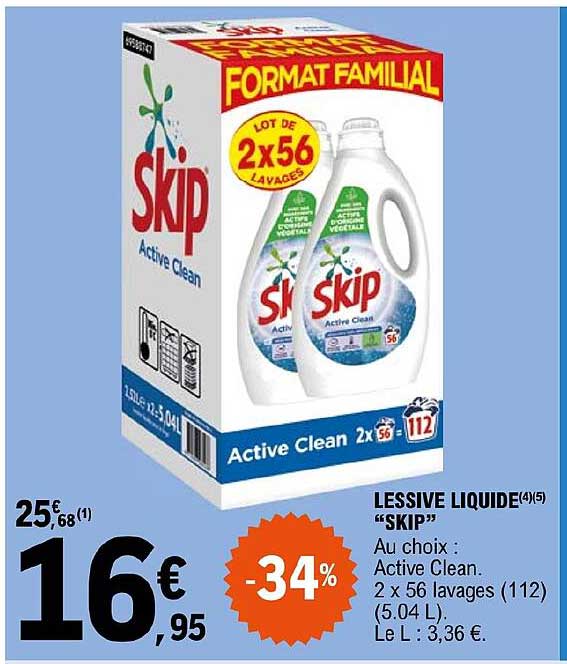 Lessive Liquide "skip"