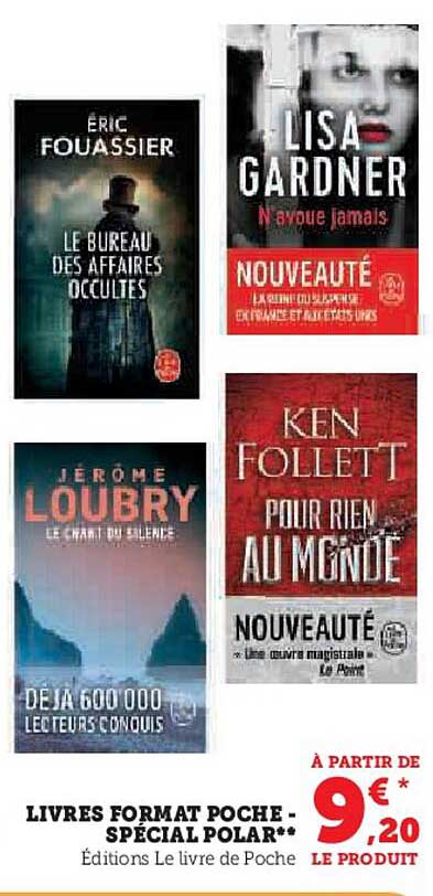 livres format poche-spécial polar