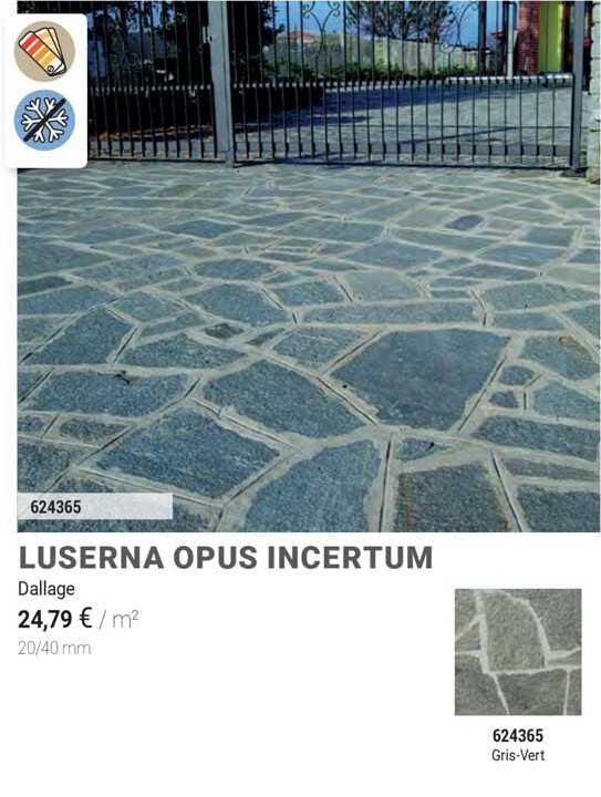 luserna opus icertum