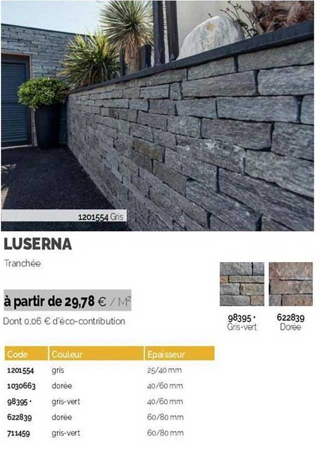 luserna tranchée