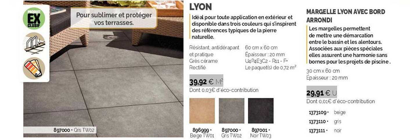 lyon margella lyon avec bord arrondi